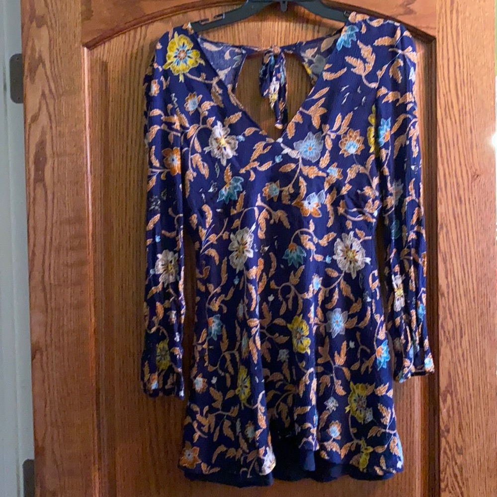 Lulus blue dress